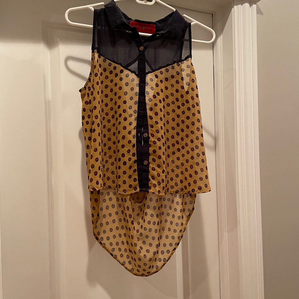 Akira High-Low Blouse